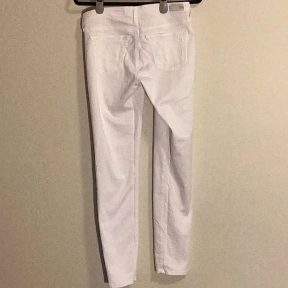 AG jeans 29 (6~8) white jeans 5 pockets - Picture 5 of 6